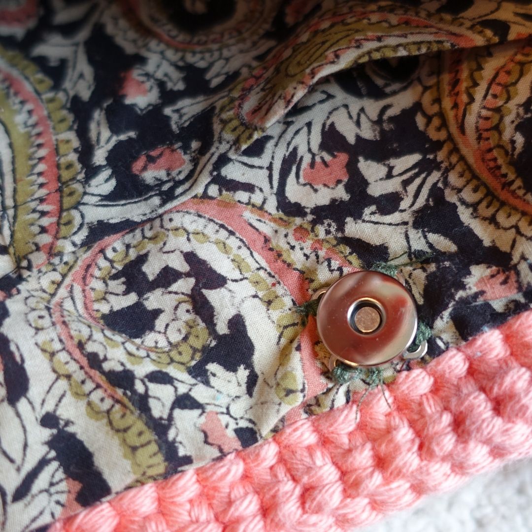 1月2日(金)発売！アトリエ・コットン ニットトート - ピーチ