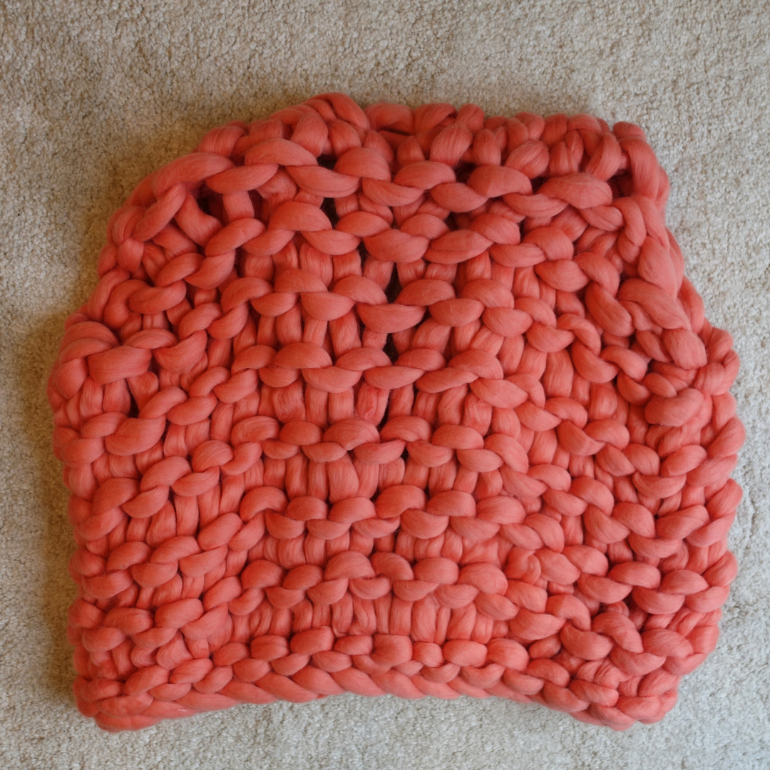 1月2日(金)発売！極太メリノ ニットベスト (Loomy) - ピンクオレンジ