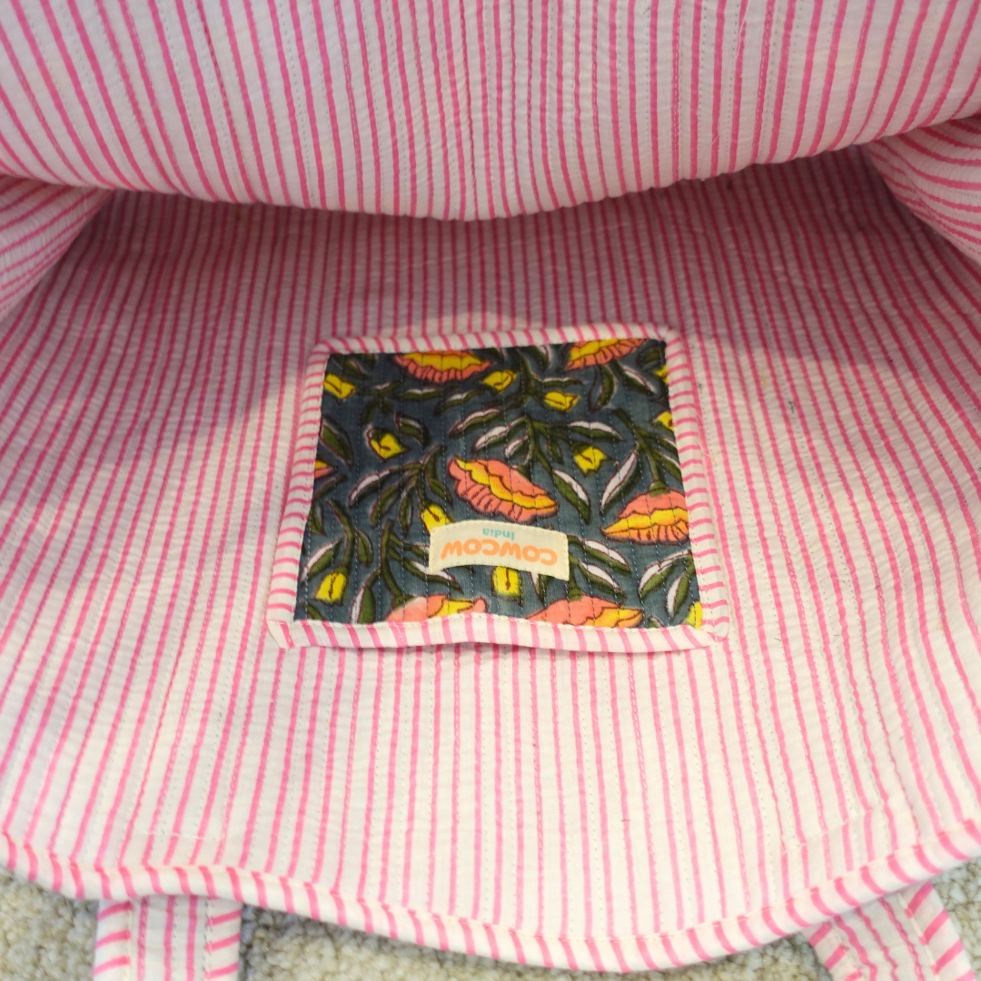Blockprint Big Totebag - ボタニカル
