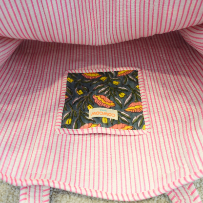 Blockprint Big Totebag - ボタニカル