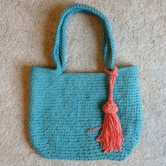 1月2日(金)発売！アトリエ・コットン ニットトート - エメラルド