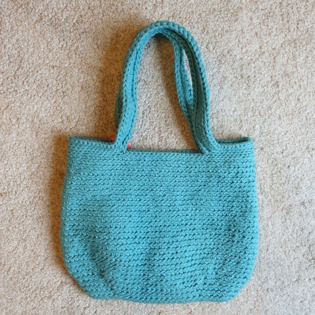 1月2日(金)発売！アトリエ・コットン ニットトート - エメラルド