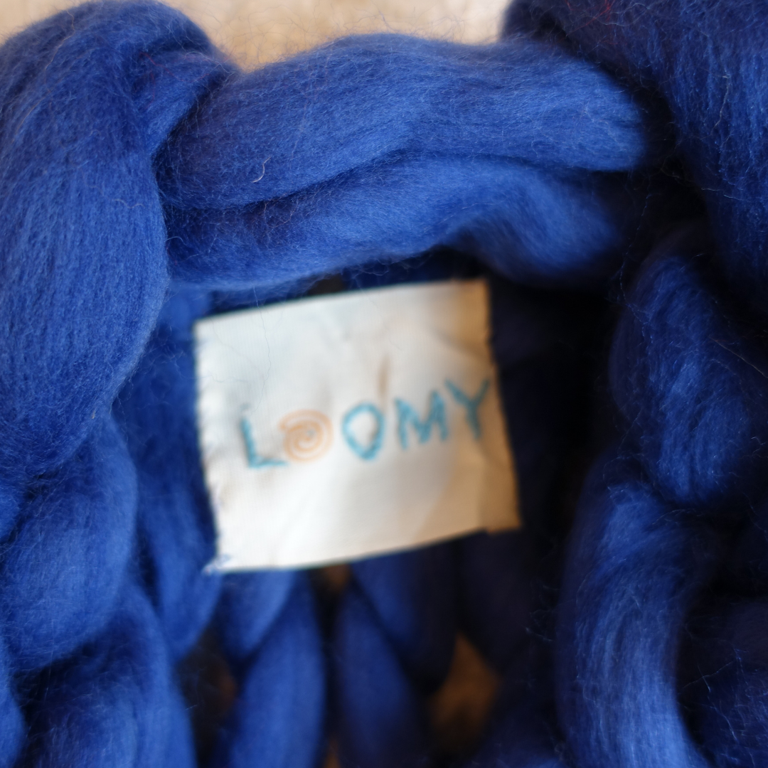 1月2日(金)発売！極太メリノ ニットベスト (Loomy) - ネイビー