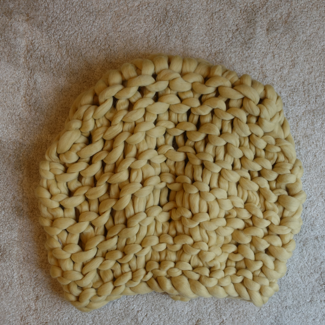 1月2日(金)発売！極太メリノ ニットベスト (Loomy) - クリーム