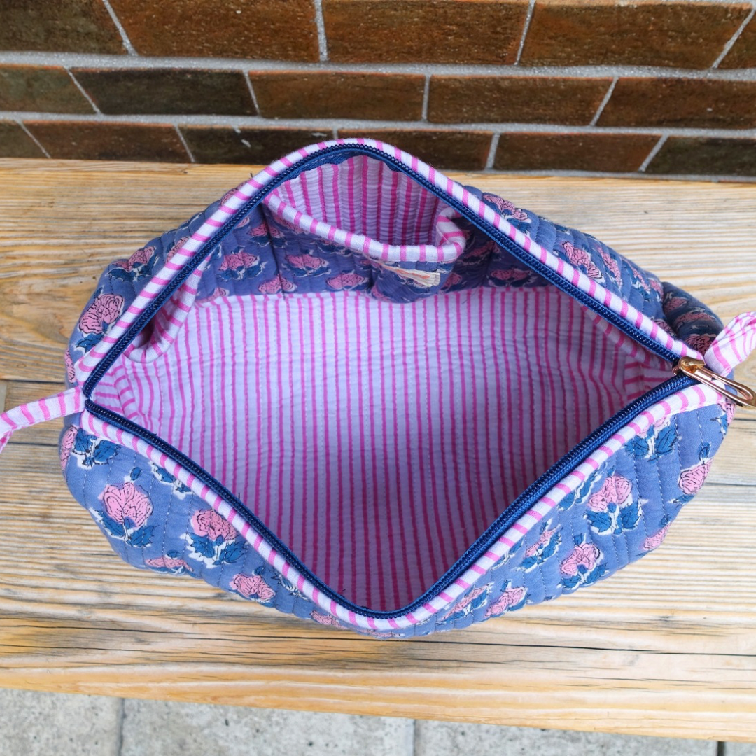 アウトレット！Big Multi Pouch - マリンフローラル