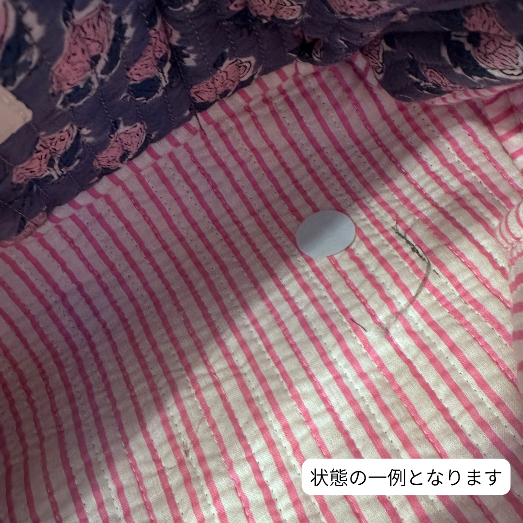 アウトレット！Big Multi Pouch - マリンフローラル