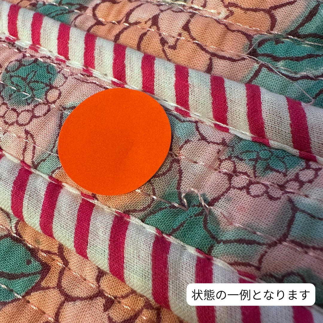 アウトレット！Blockprint Mini Totebag - お花畑
