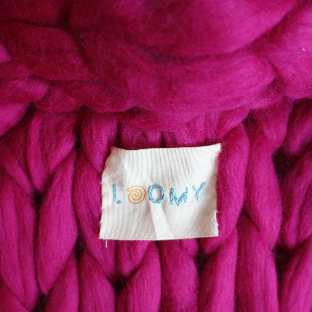 1月2日(金)発売！極太メリノ ニットベスト (Loomy) - ピンク