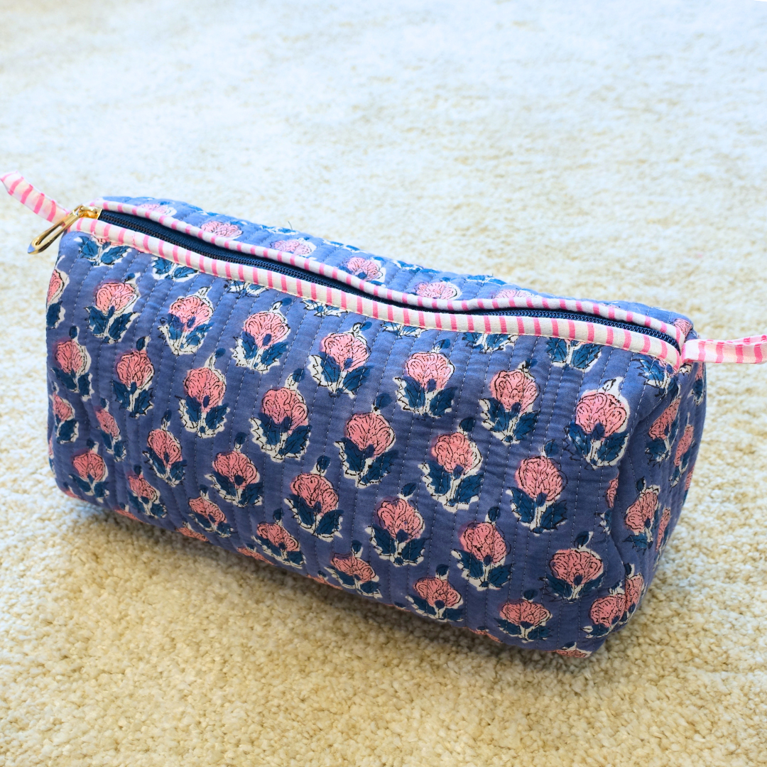 Big Multi Pouch - マリンフローラル