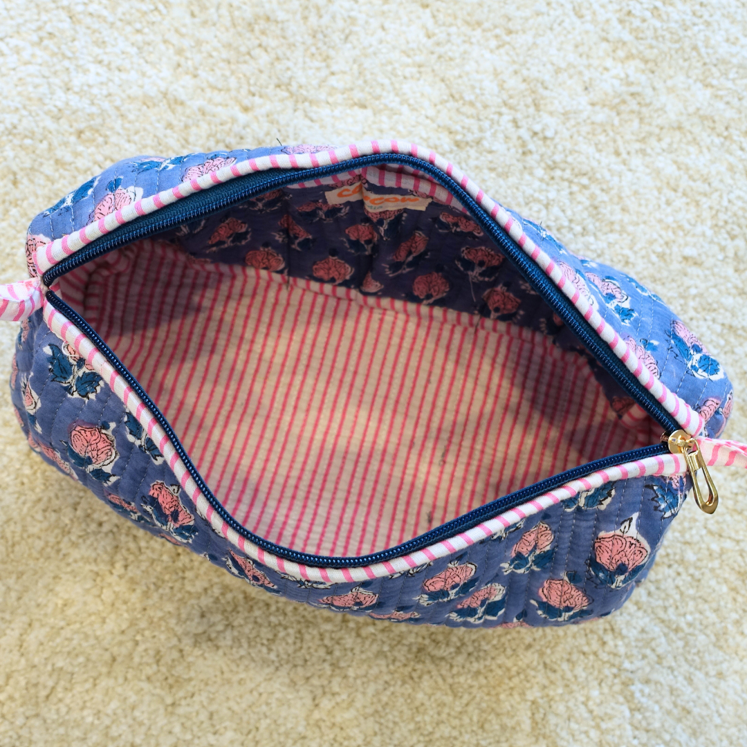 Big Multi Pouch - マリンフローラル
