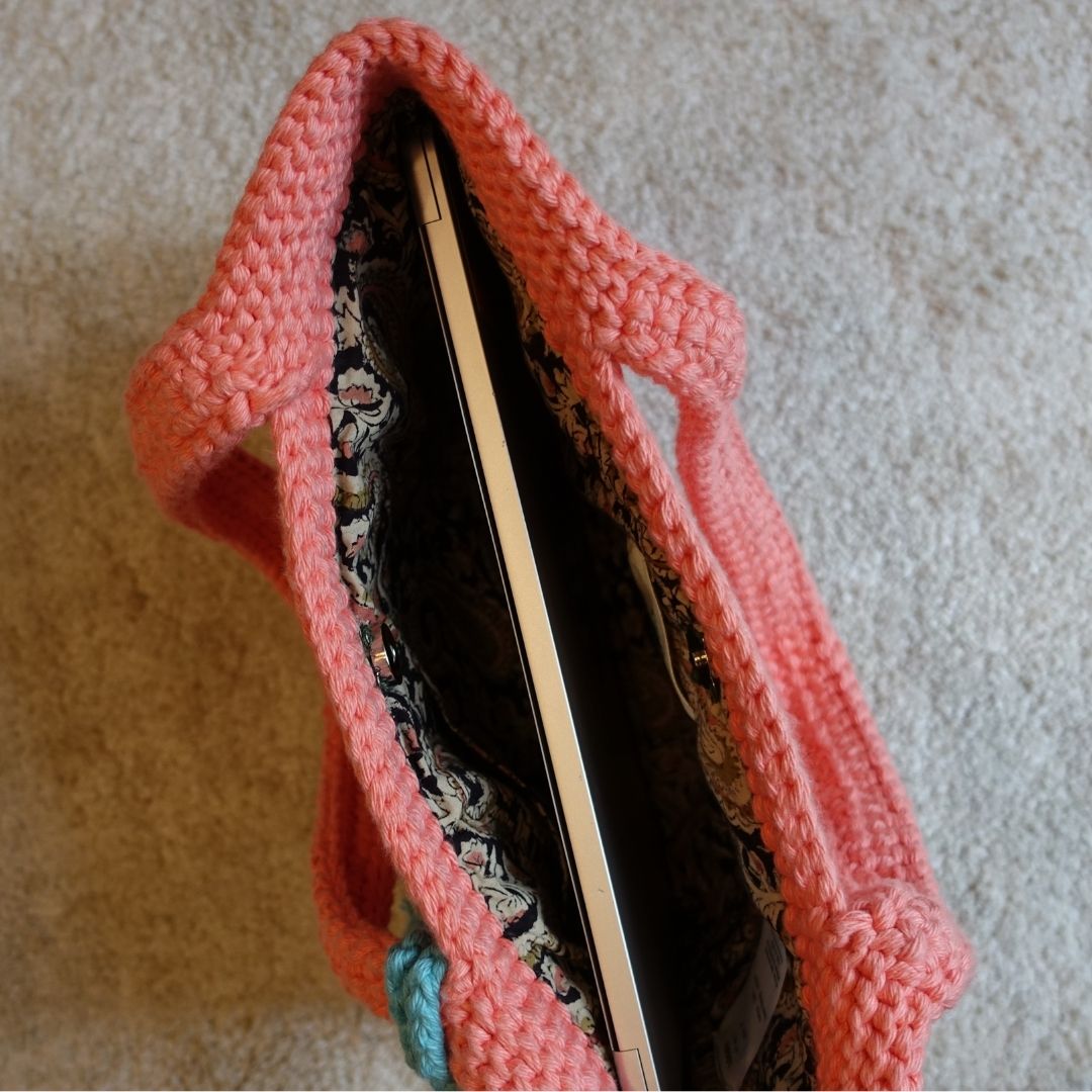 1月2日(金)発売！アトリエ・コットン ニットトート - ピーチ