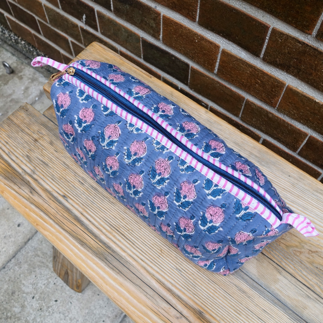 アウトレット！Big Multi Pouch - マリンフローラル